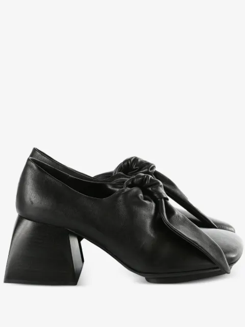 Uma Wang square-toe knotted mules