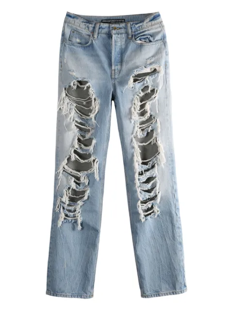 Alexander Wang ripped jeans