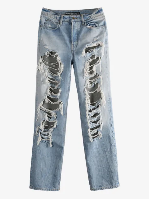 Alexander Wang ripped jeans