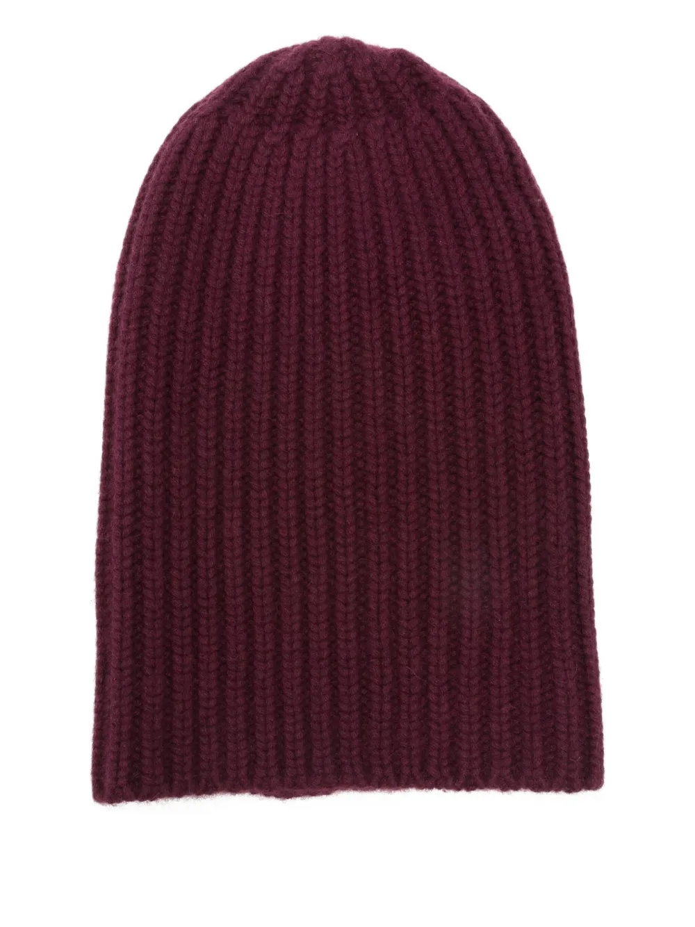 Hurray Ribbed-knit Beanie In Burgundy