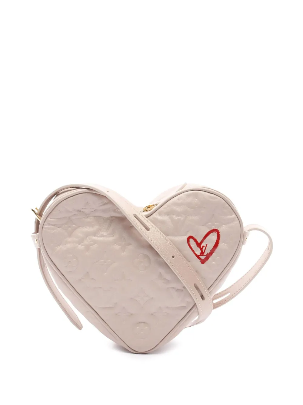 Louis Vuitton Pre-Owned 2021-2025 モノグラム エンボスラムスキン フォールインラブ サック クール