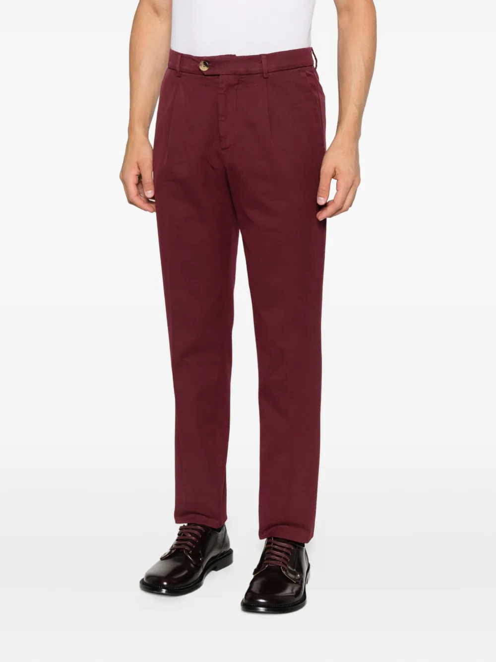 Brunello Cucinelli Plooibroek Rood