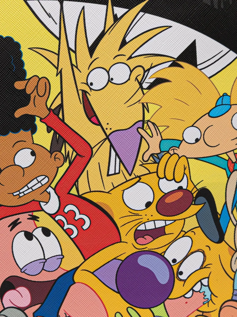 Sprayground Rugzak met Nickelodeon-print Zwart