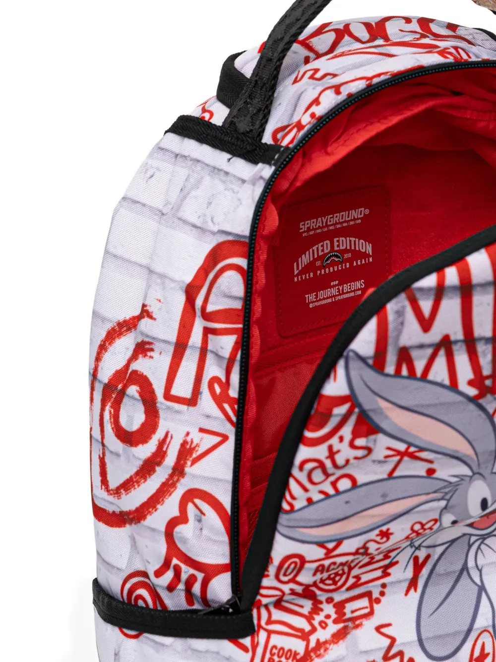 Sprayground Looney Tunes Graffiti-print Backpack In Multi