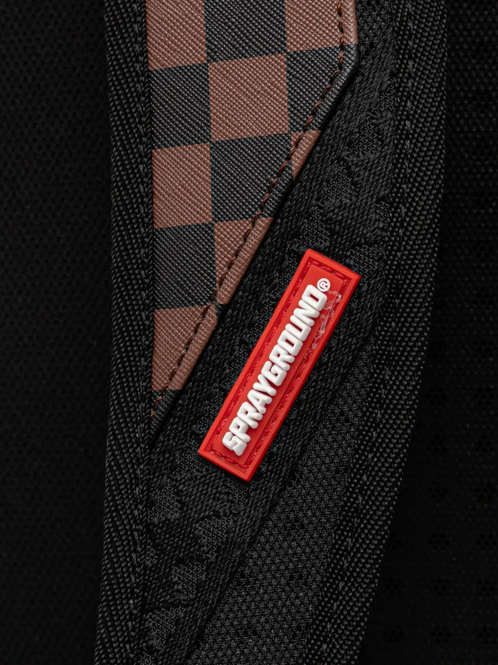 Sprayground Geruite rugzak Bruin