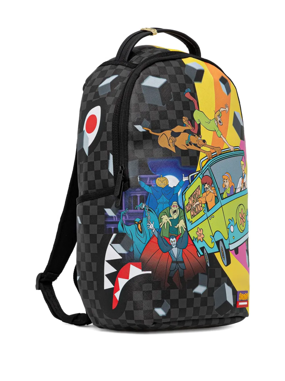Sprayground Scooby Doo checked-pattern backpack | Men | Image 2