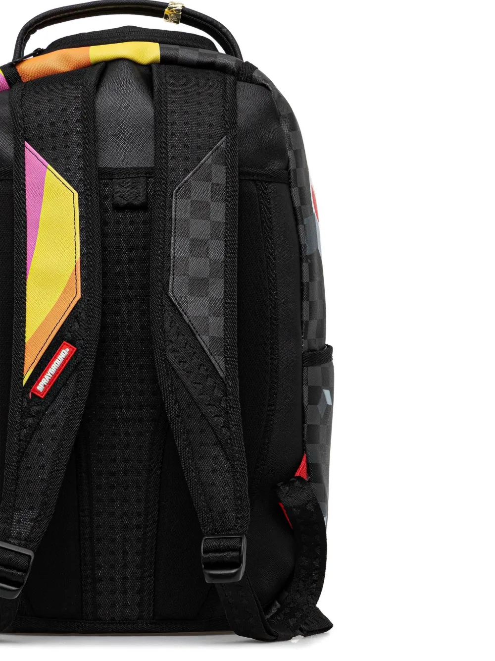 Sprayground Scooby Doo rugzak met geruit patroon Zwart