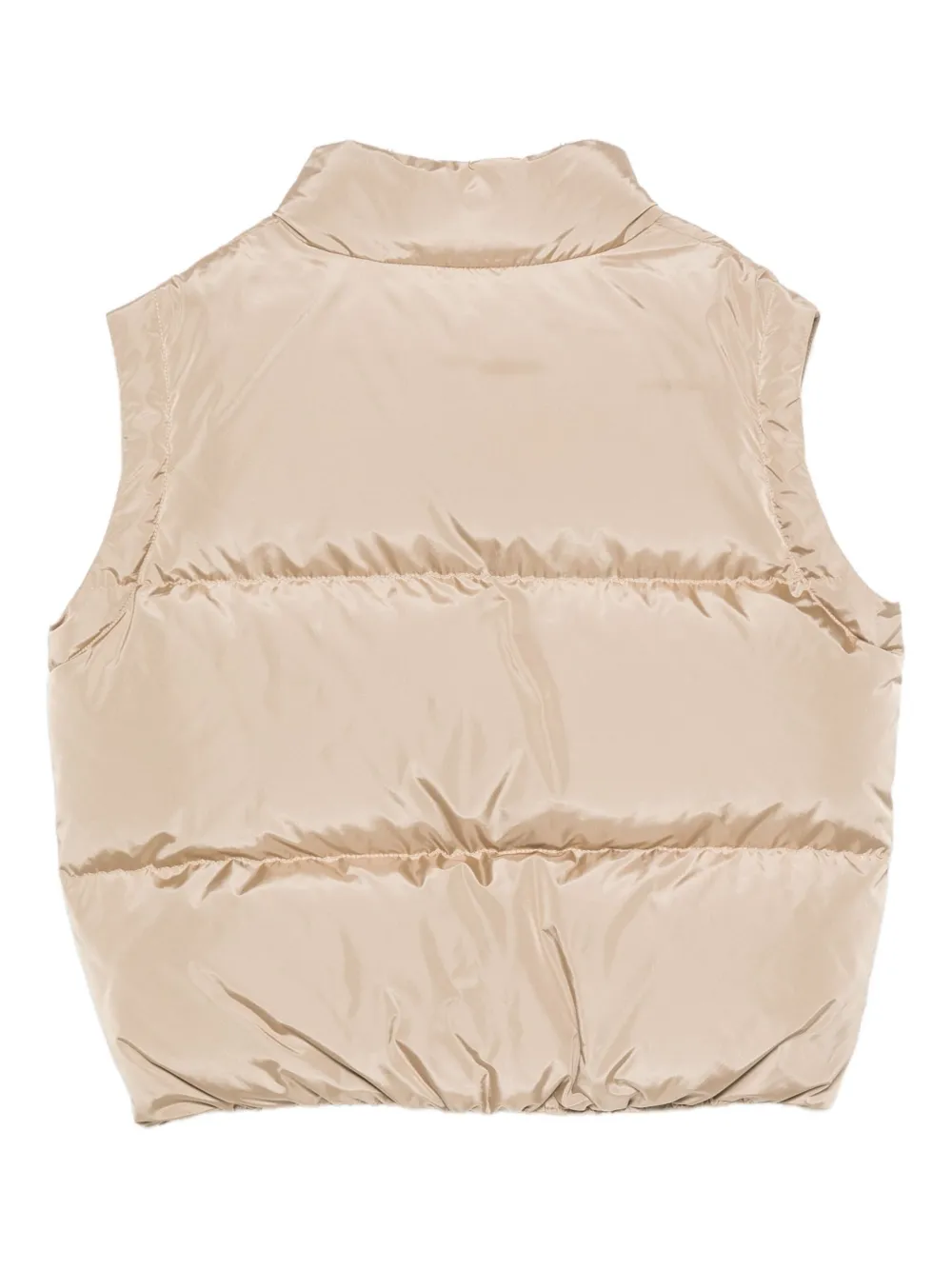Versace Kids Bodywarmer met logopatch Beige