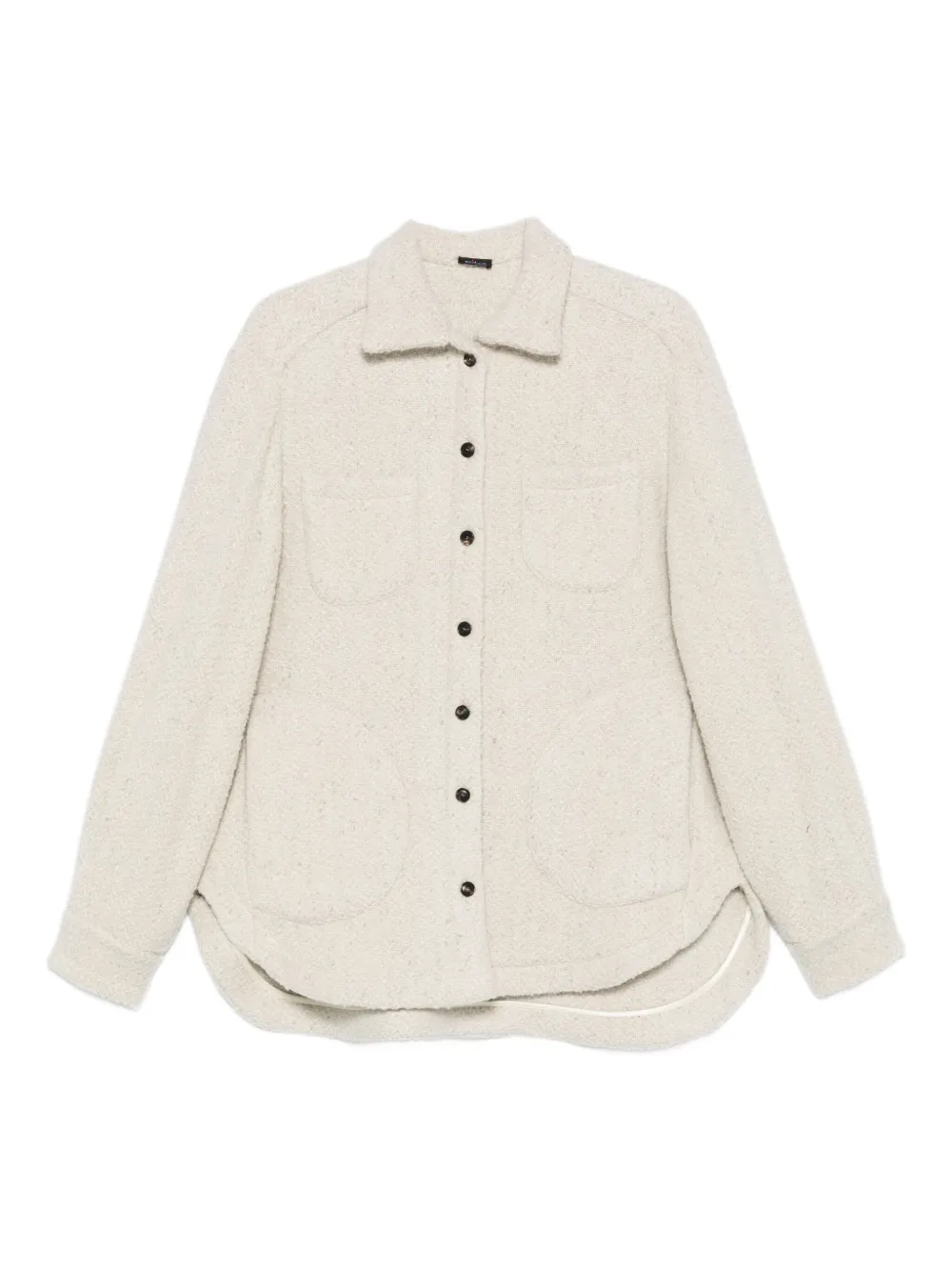 Kiton camisa con bolsillo con botones | neutro | Image 1