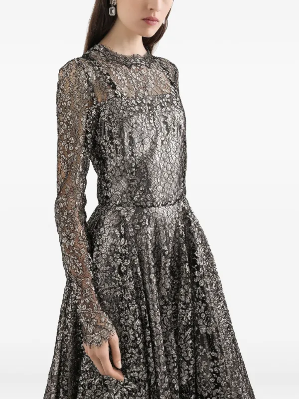 Dolce & Gabbana レース ドレス | ブラック | FARFETCH JP