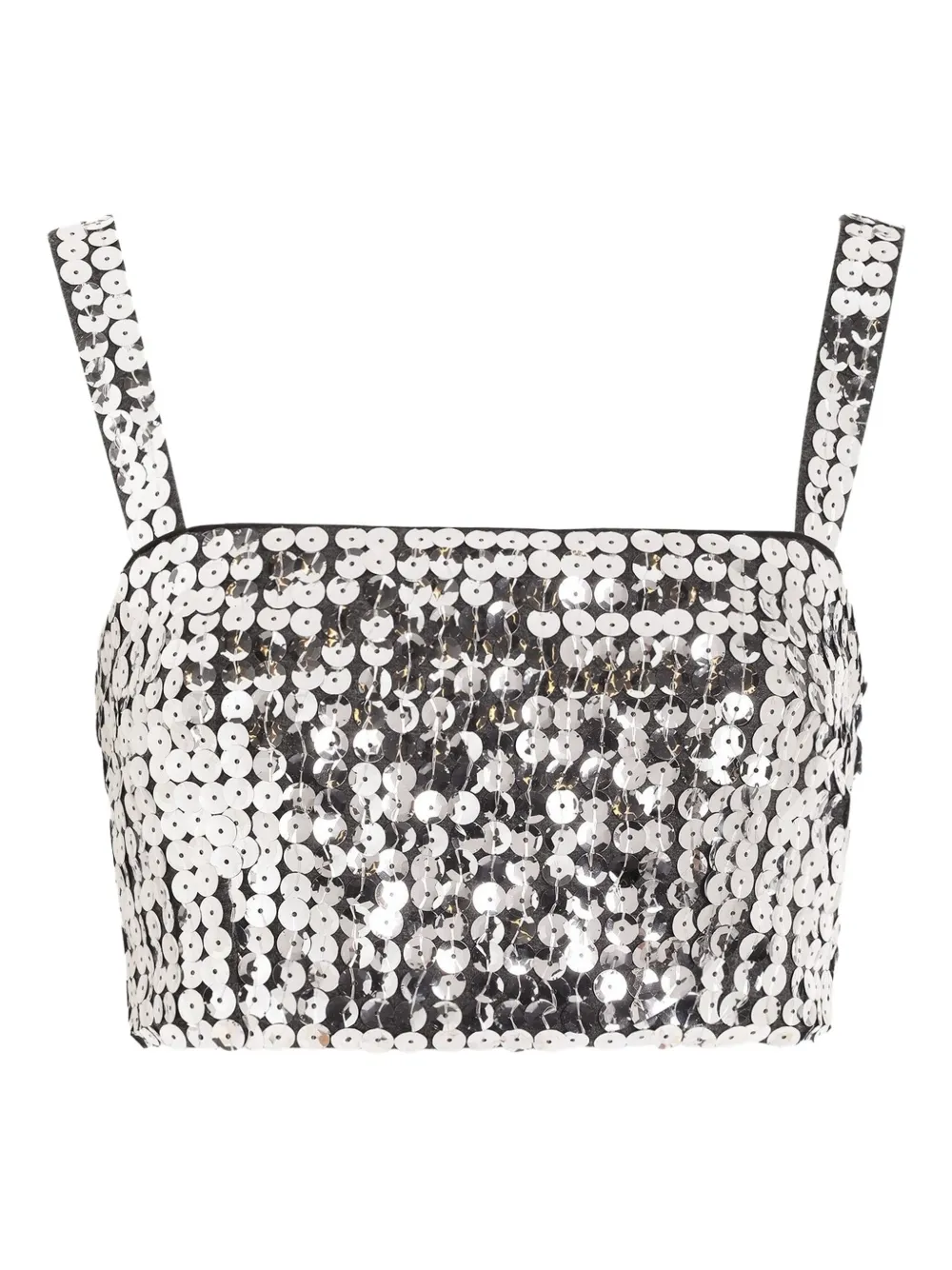 Dolce & Gabbana sequin-embellished top - Silver