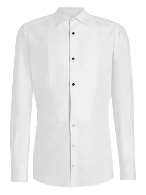 Dolce & Gabbana poplin tuxedo shirt