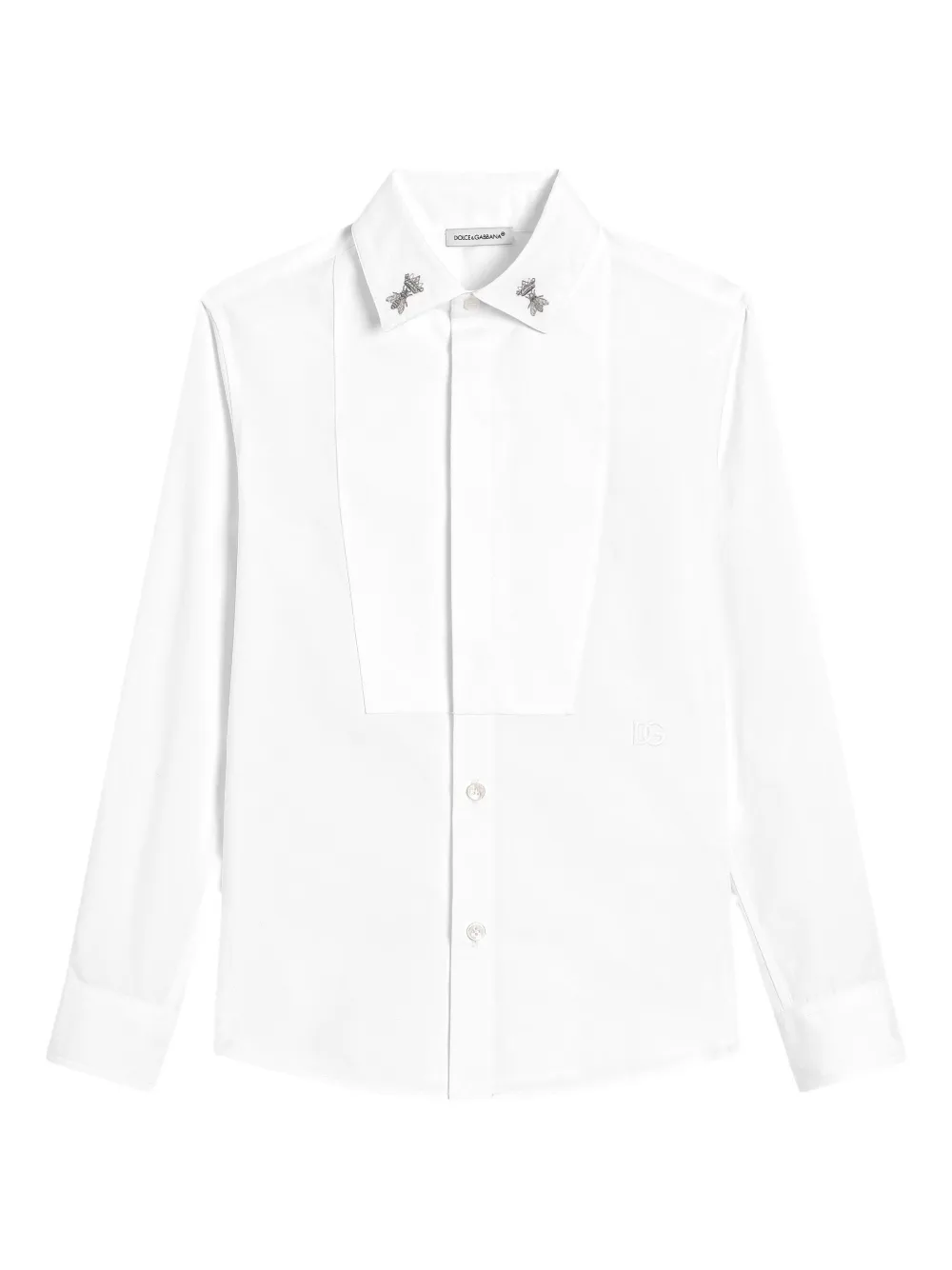 Dolce & Gabbana Kids Camicia con decorazione - Bianco