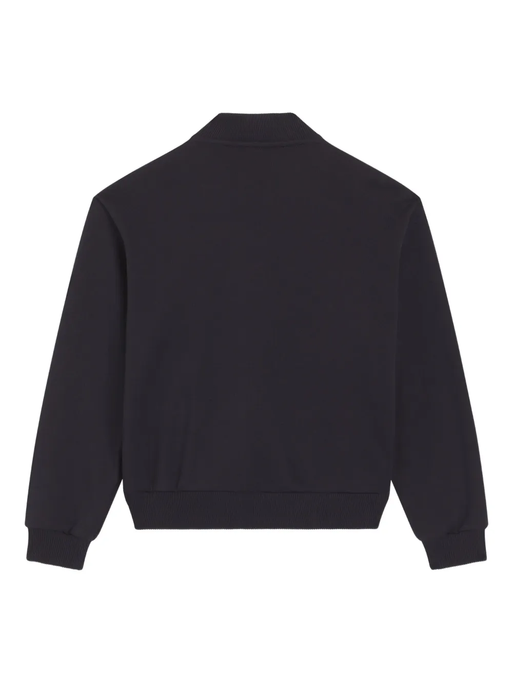 Dolce & Gabbana Kids Sweater met rits en patch Blauw