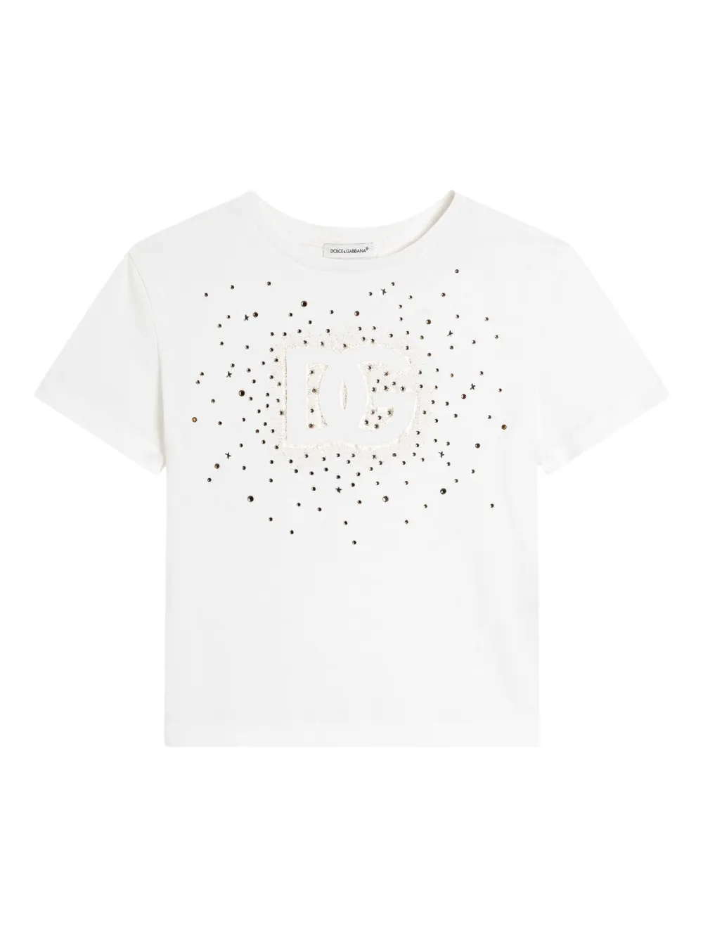 Dolce & Gabbana Kids T-shirt in cotone - Bianco