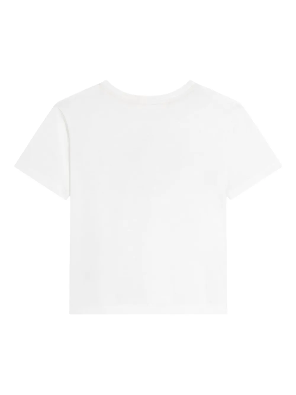 Dolce & Gabbana Kids Katoenen T-shirt Wit