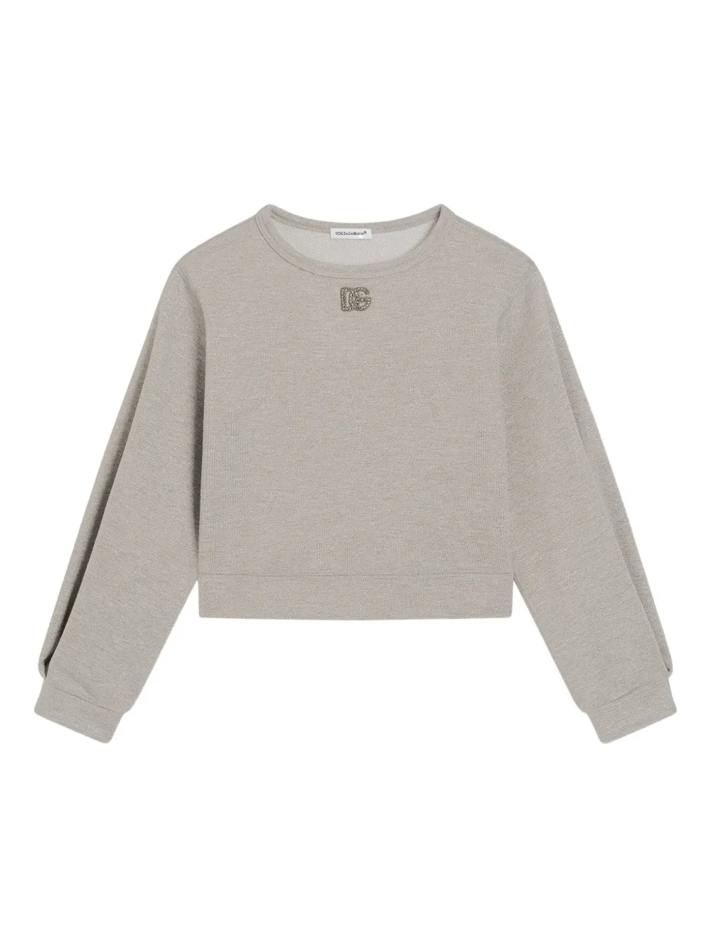 Dolce & Gabbana Kids Felpa - Grigio