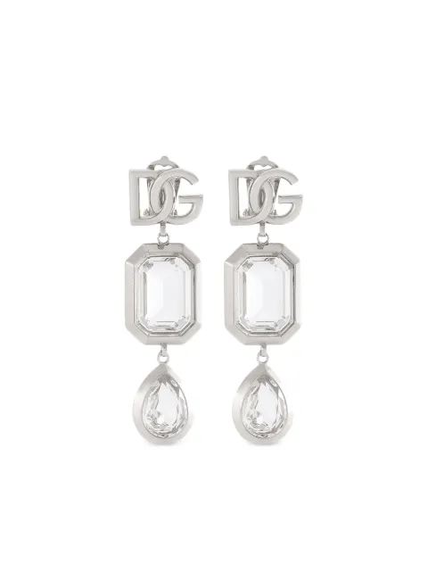 Dolce & Gabbana أقراط متدلية بشعار الماركة