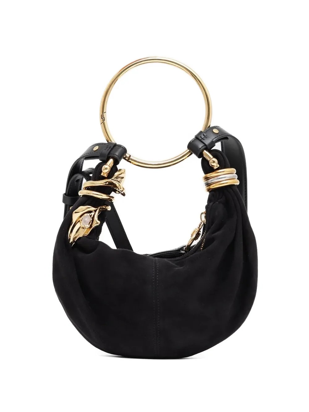 Chloé mini Bracelet tote bag - Nero