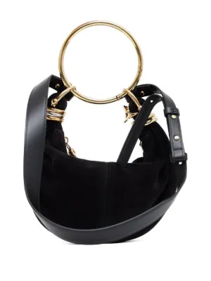FENDI フェンディグラフィ ハンドバッグ ミニ | ブラック | FARFETCH JP