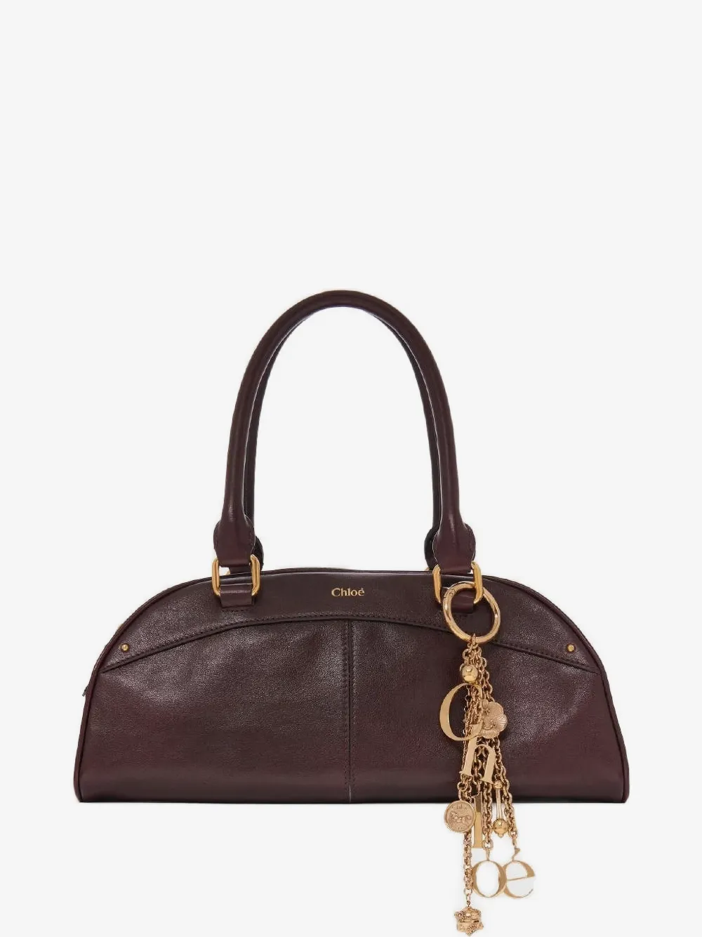 Chloé charm strap tote bag | Brown | Image 1