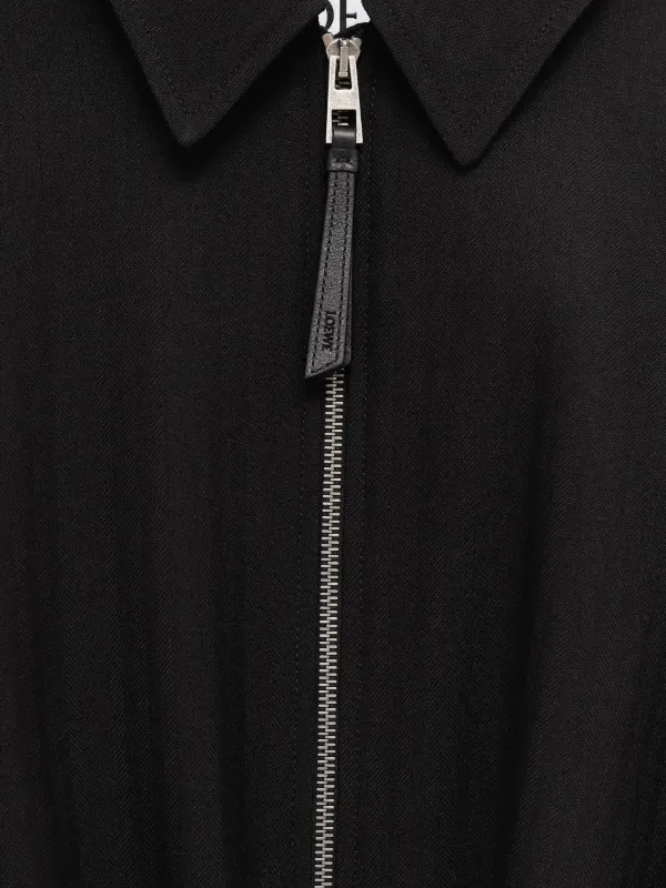 LOEWE ジップアップ ジャケット | ブラック | FARFETCH JP