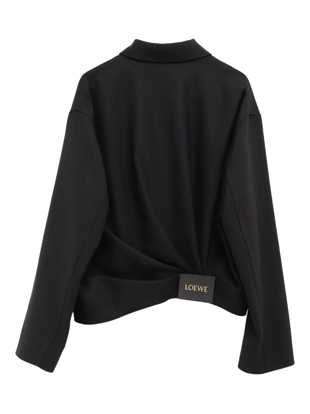 Loewe Zip-fastening Jacket In Black