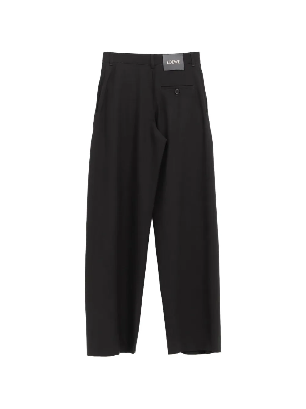  Loewe Belted Trousers - Black 