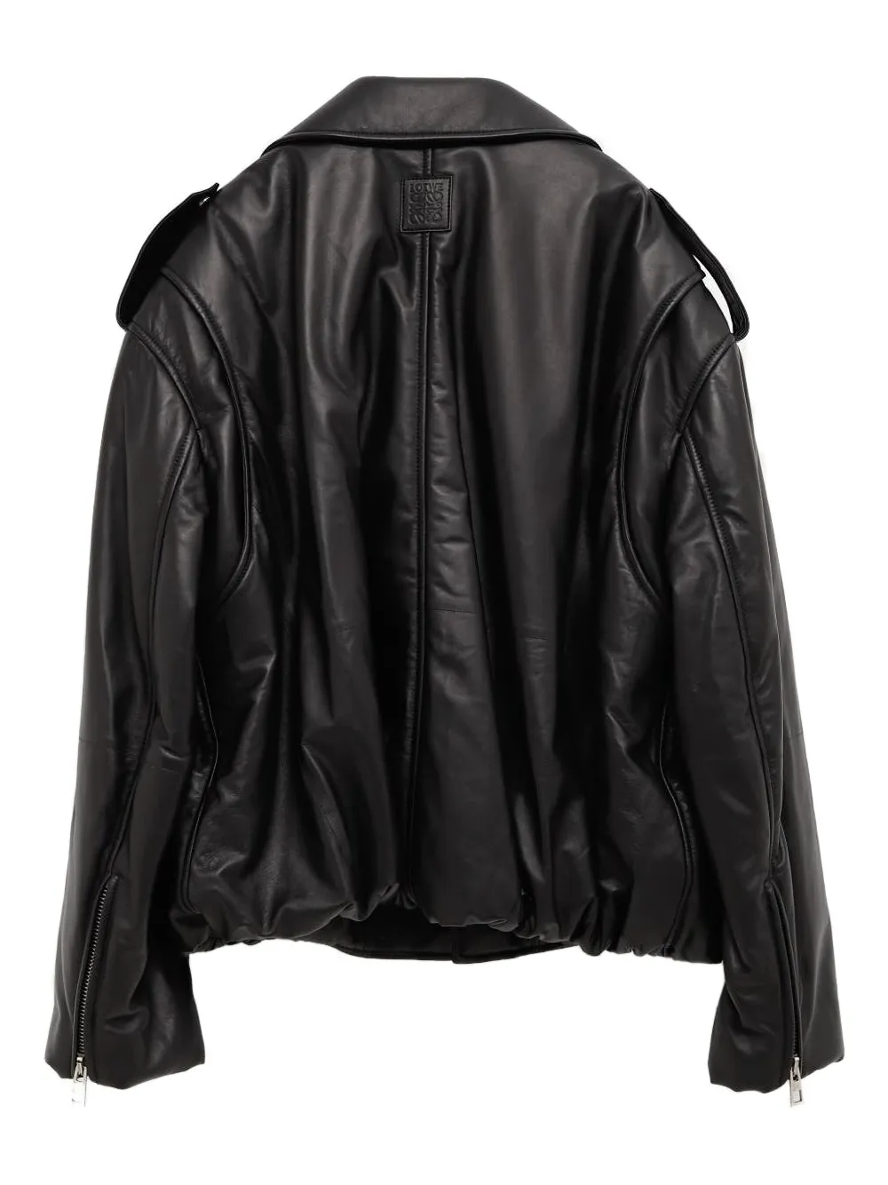 LOEWE zipped belted jacket | Leather Jackets | Image 2