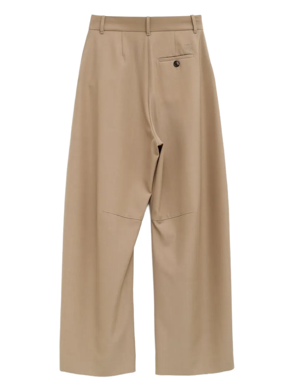 LOEWE pleated trousers - Beige