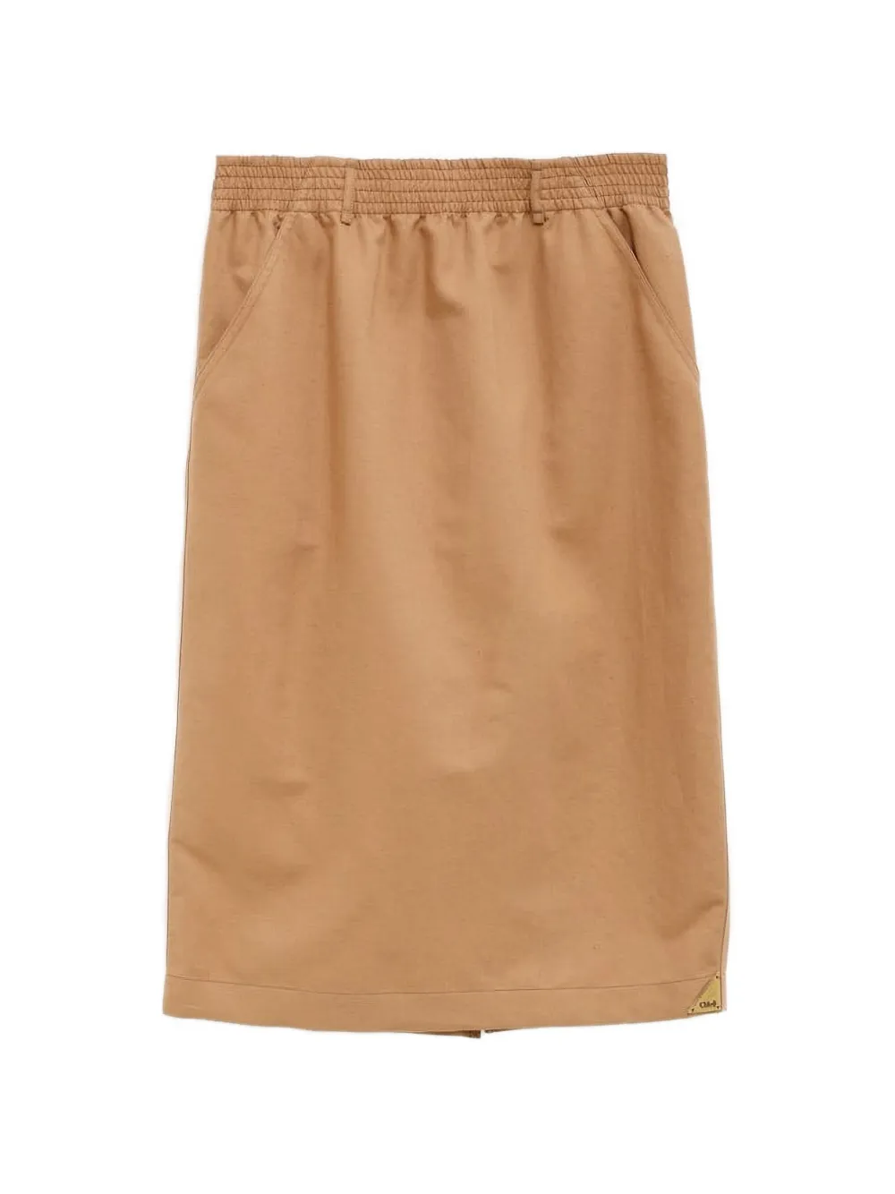 Chloé elastic-waist skirt - Toni neutri
