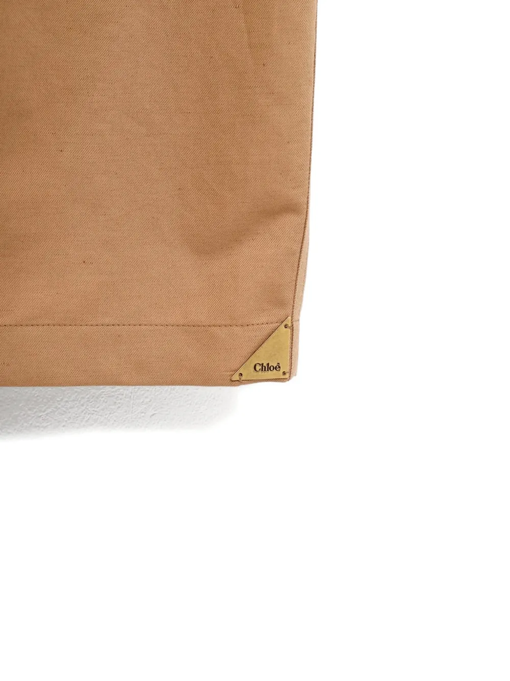 Chloé Rok met elastische taille Beige