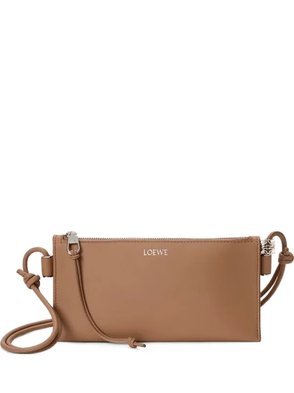 LOEWE ロゴ ショルダーバッグ | ニュートラル | FARFETCH JP