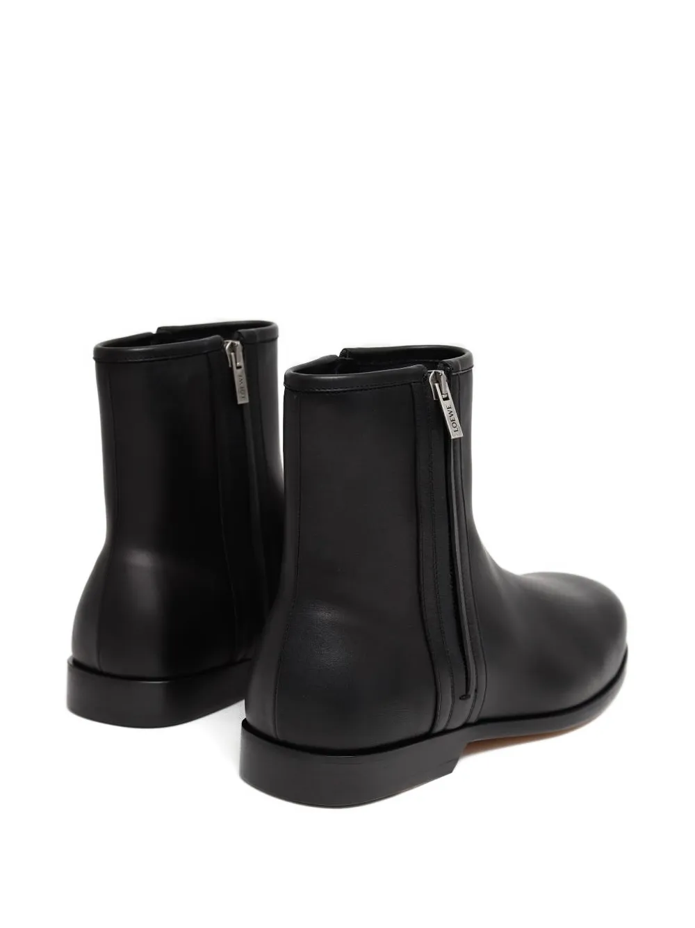 LOEWE zip-fastening boots Zwart