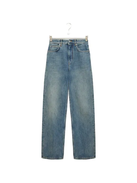 LOEWE embroidery denim jeans