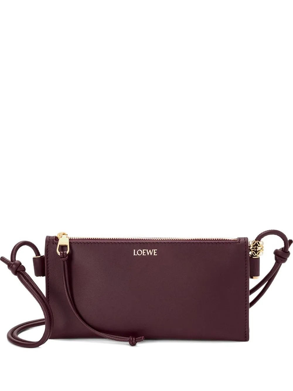 LOEWE zip detail shoulder bag - Viola