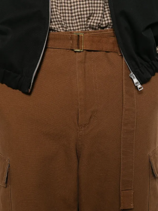 パンツ sacai x Carhartt Duck Pants Dark Beige SACAI - Mens Carhartt WIP Duck Pants in Dark Beige |MARAIS