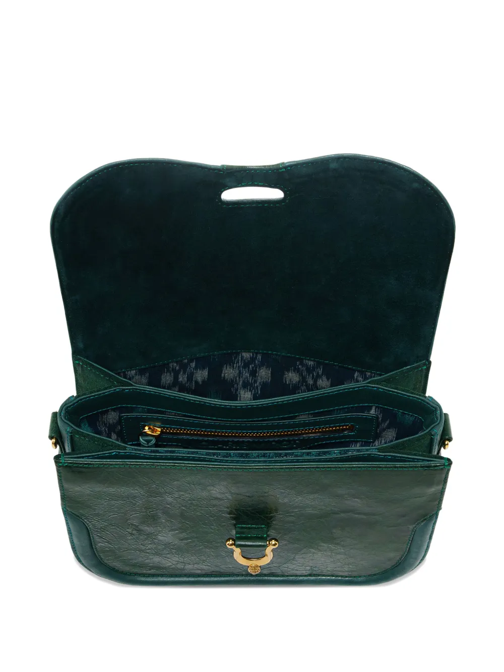 Claris Virot Manon Cross Body Bag In Green