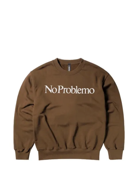 NO PROBLEMO ribbed crew-neck sweater