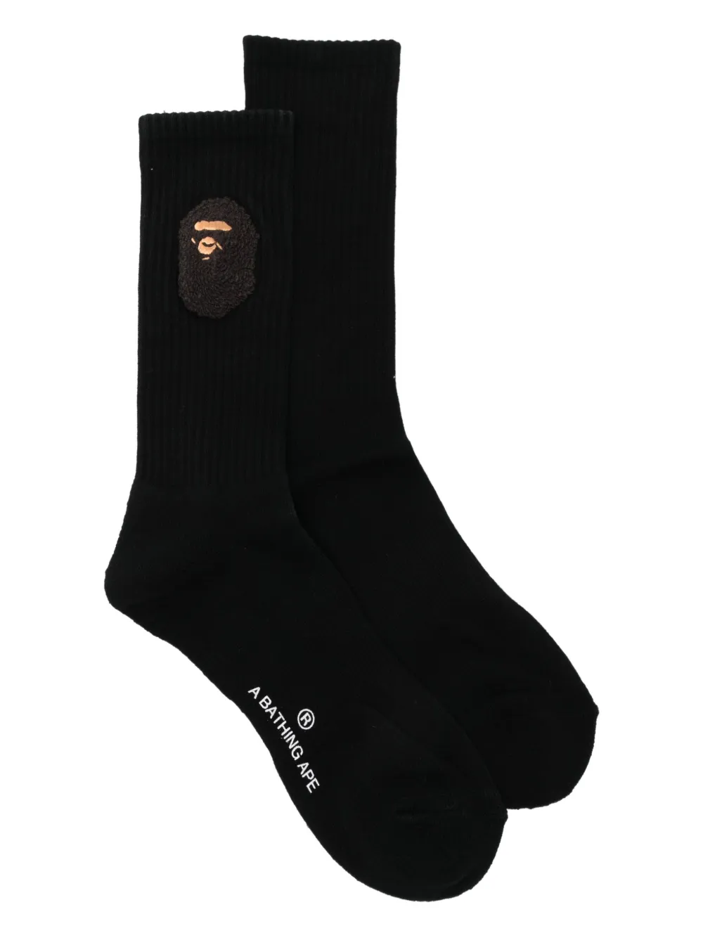 A BATHING APE® ape-head socks | noir | Image 1