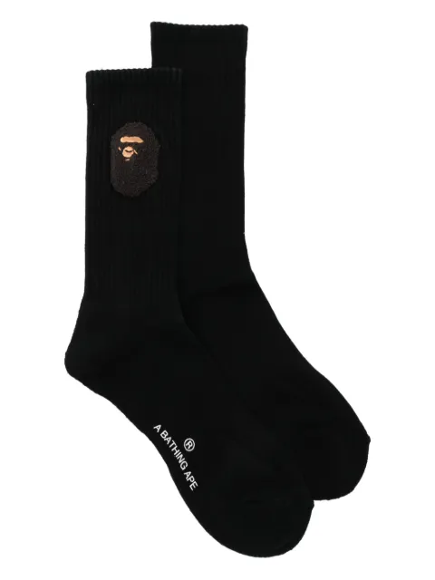 A BATHING APE® ape-head socks