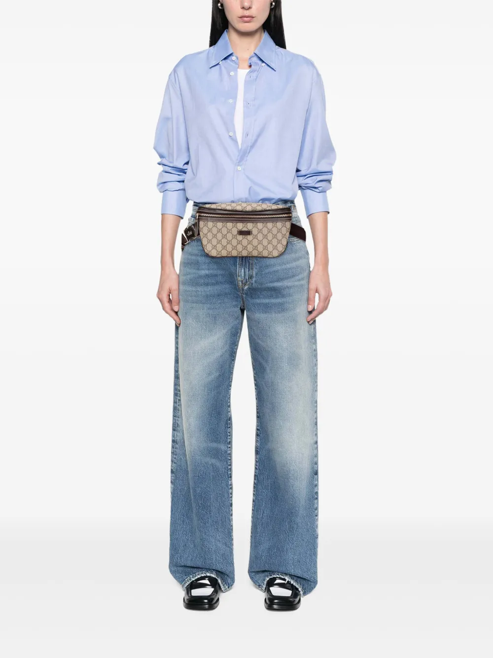 Gucci Pre-Owned 2000-2015 GG Supreme belt bag | Pre-Owned | Image 2