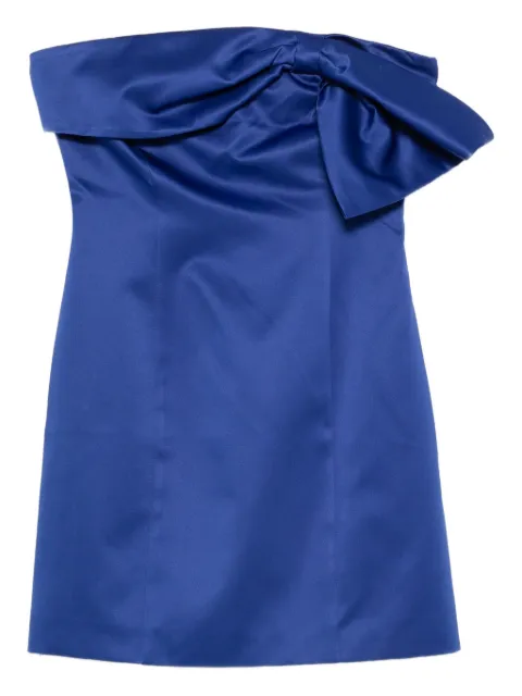 ROTATE BIRGER CHRISTENSEN bow-detail strapless dress