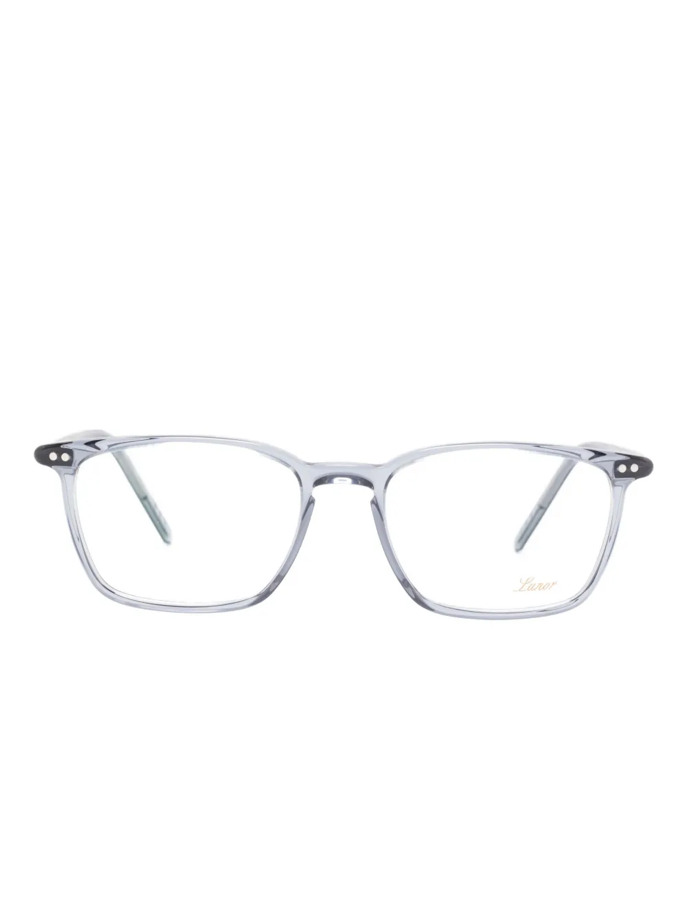 Lunor transparent-frame glasses | Grey | Image 1