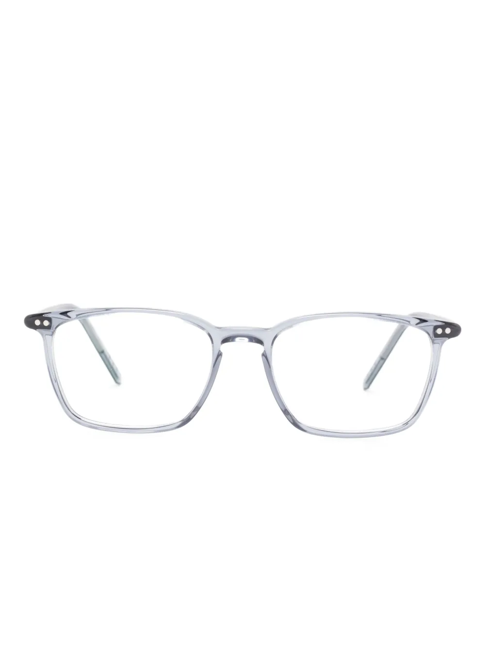 Lunor transparent-frame glasses | Grey | Image 1