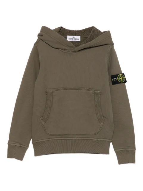 Stone Island Junior هودي بشارة شعار الماركة