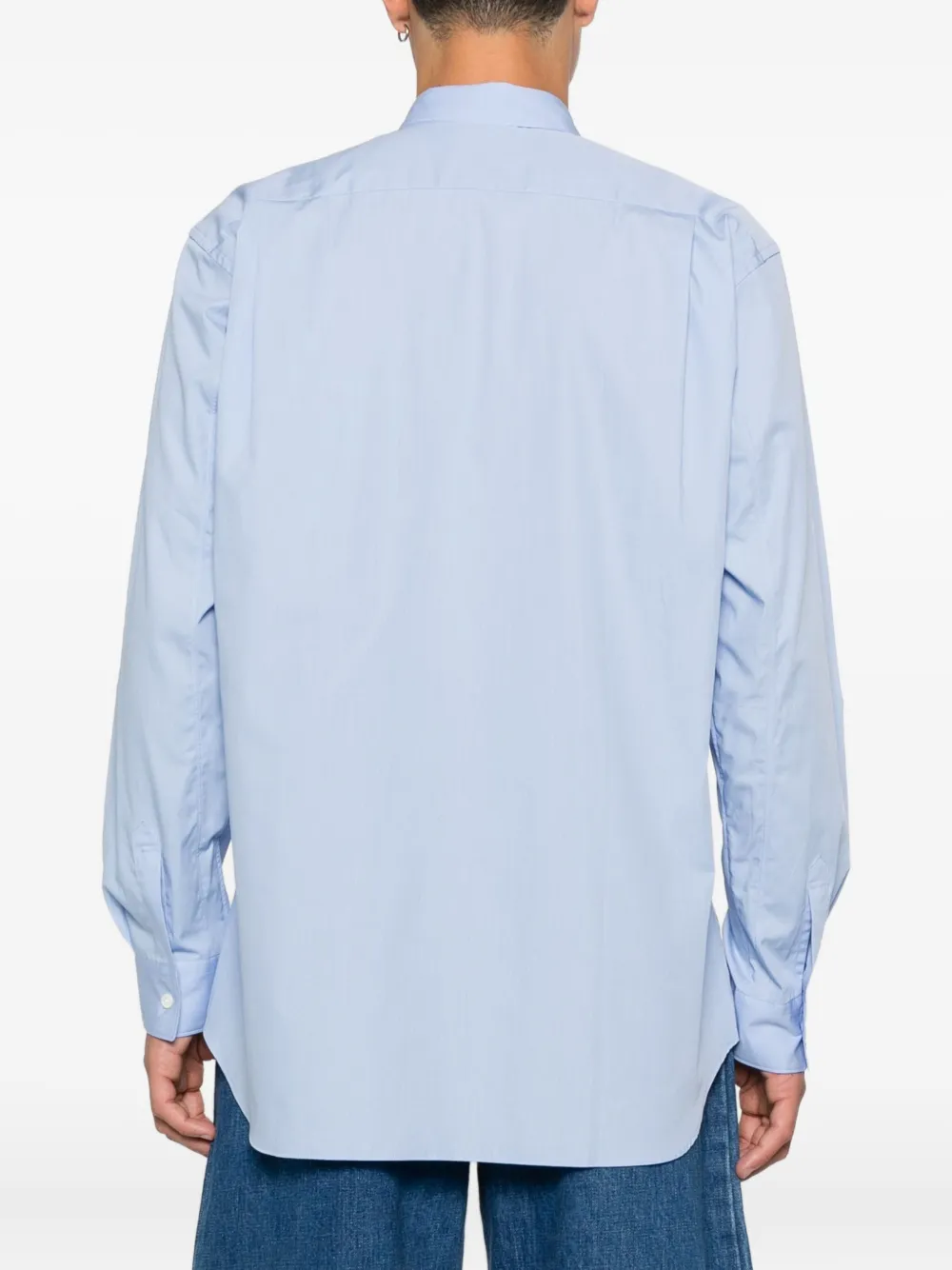 Comme Des Garçons Shirt Gestreept overhemd Blauw