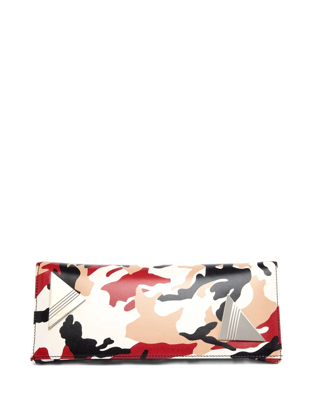 Attico 8.30pm Camouflage-pattern Clutch Ag In Neutral