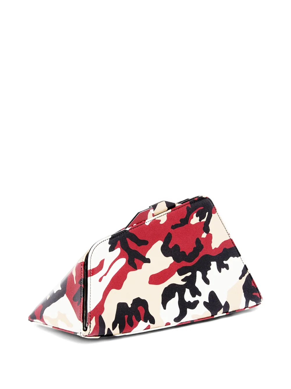 Attico 8.30pm Camouflage-pattern Clutch Ag In Neutral