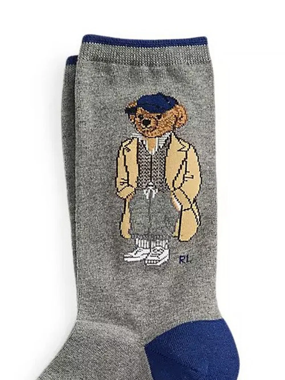 Polo Ralph Lauren Sokken met grafische beerprint Grijs